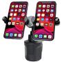 Kungber Cup Holder Phone Mount, (2-Phone) Cup Phone Holder for Car Phone Mount Multifunction Compatible with Phone Ring Holder