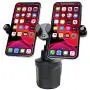 Kungber Cup Holder Phone Mount, (2-Phone) Cup Phone Holder for Car Phone Mount Multifunction Compatible with Phone Ring Holder