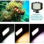 Neewer Underwater Lights Dive Light 60 LED Dimmable Waterproof LED Video Light 131feet/40m for GoPro Hero 6 5 4 Hero Session Canon Nikon Pentax and Other Action and DSLR Cameras (Battery Included)