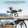 Holy Stone HS700D FPV Drone with 2K FHD Camera Live Video and GPS Return Home, RC Quadcopter for Adults Beginners with Brushless Motor, Follow Me, 5G WiFi Transmission, Modular Battery Advanced Selfie Holy Stone HS700D FPV Drone with 2K FHD Camera Live Video and GPS Return Home, RC Quadcopter for Adults Beginners with Brushless Motor, Follow Me, 5G WiFi Transmission, Modular Battery Advanced Selfie