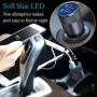 Car Charger, 3.1A Dual USB Car Charger Adapter, PowerDrive 2 Car Phone Chargers Compatible for iPhone XS/MAX/XR/X/8/7/7s/6/6s/5s/se/Plus, iPad, and More with 6ft Nylon Braided Charging Cable