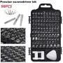Screwdriver Set, Trekoo 110 in 1 Precision Screwdriver Repair Tool Kit Magnetic Driver Kit Professional Repair Tool Kit for iPhone X, 8, 7 / Cellphone/Computer/Tablet/PC/electronic etc (Black) Screwdriver Set, Trekoo 110 in 1 Precision Screwdriver Repair Tool Kit Magnetic Driver Kit Professional Repair Tool Kit for iPhone X, 8, 7 / Cellphone/Computer/Tablet/PC/electronic etc (Black)