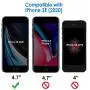 JETech Screen Protector for Apple iPhone SE 2020, 4.7-Inch, Tempered Glass Film, 3-Pack JETech Screen Protector for Apple iPhone SE 2020, 4.7-Inch, Tempered Glass Film, 3-Pack