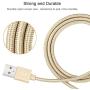 Marchpower iPhone Charger Lightning Cable 3Pack 3ft 6ft 10ft Nylon Braided USB Fast Charging Cord Compatible with iPhone 11 Pro X Xs Max XR 8 7 6 Plus iPad Pro Airpods and More, Gold