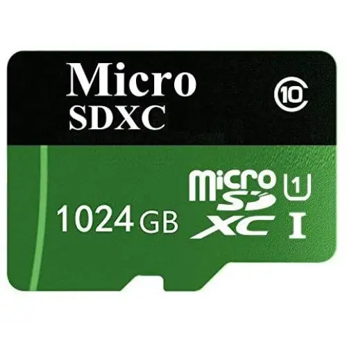 Micro SD SDXC Card 1TB High Speed Class 10 Memory Flash Card with Adapter for Android Smartphones,Tablet and PCs Micro SD SDXC Card 1TB High Speed Class 10 Memory Flash Card with Adapter for Android Smartphones,Tablet and PCs