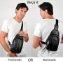 Westend Crossbody Sling Bag Backpack with Adjustable Strap Westend Crossbody Sling Bag Backpack with Adjustable Strap