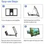 12 Phone Screen Amplifier, Coovee 3D HD Screen Magnifier Blueray Cell Phone Magnifier Projector Screen for Movies Videos and Gaming with Foldable Holder Stand Compatible with All Smartphones 12 Phone Screen Amplifier, Coovee 3D HD Screen Magnifier Blueray Cell Phone Magnifier Projector Screen for Movies Videos and Gaming with Foldable Holder Stand Compatible with All Smartphones