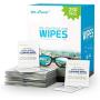 Screen Cleaning Wipes, Pre-moistened Electronic Wipes Ideal for Touchscreens on All Kinds of Devices - Tablets, Smartphones, Monitors, Televisions, Remote Controls and Navigation Systems (250 Pack)