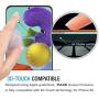 [3-Pack] PULEN Screen Protector for Samsung Galaxy A51 Tempered Glass,9H Hardness HD Clear Scratch Resistant Bubble Free Anti-Fingerprints with Easy Installation Tray