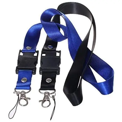 XinwaY Hand Wrist Strap Lanyard for USB Flash Drives, Cell phone, Keys, Keychains, Mp4, Mp3 2 Pack (Blue Black) XinwaY Hand Wrist Strap Lanyard for USB Flash Drives, Cell phone, Keys, Keychains, Mp4, Mp3 2 Pack (Blue Black)
