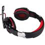 KOTION Each G9000 3.5mm Game Gaming Headphone, Over-Ear Headset Earphone with Noise Cancelling Microphone, LED Light, for Laptop/Tablet/Mobile Phones/ PS4