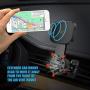 WixGear Universal Air Vent Twist Hole Magnetic Phone Holder for Car, for All Cell Phones with Fast Swift-Snap Technology, Will Not Block Air Vent Flow - for Vertical and Horizontal Vent