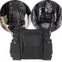 Clape Radio Chest Harness Trdio Universal Hands Free Walkie Talkies Accessories Front Pack Pouch Holster Vest Rig for Two Way Radio Walkie Talkie