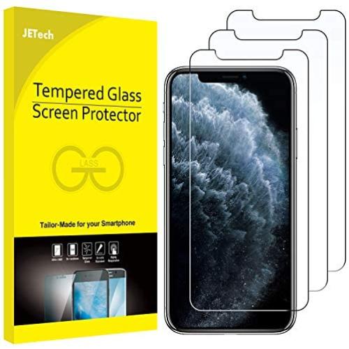 JETech Screen Protector for Apple iPhone 11 Pro Max and iPhone Xs Max 6.5-Inch, Tempered Glass Film, 3-Pack