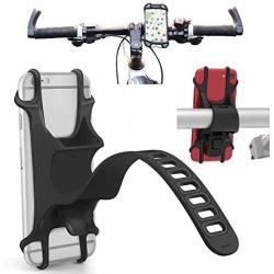 Agoz Phone Bike Mount Holder, Bicycle Motorcycle Stroller Handlebar Compatible Apple iPhone 11, 11 Pro, 11 Pro MAX, XS XR X, iPhone 8 Plus, iPhone 8, iPhone 7 Plus, iPhone 7, 6S Plus, 6S, 6, 5S, 5,SE