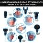 Tiction Muscle Massage Gun Deep Tissue Massager for Pain Relief, Professional Handheld Back Massager Percussion Massage Gun for Athletes Sports Enthusiasts Lovers Back Muscle Deep Relaxation