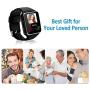 Android Smart Watch for Women Men, 2019 Bluetooth Smartwatch Smart Watches Touchscreen with Camera, Cell Phone Watch with SIM Card Slot Compatible Android Samsung iOS Phones XS 8 7 6 Note 8 9 Adult
