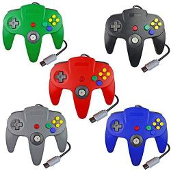 Bluetooth Mobile Game Controller, Joystick Gamepad for N64 Controller for PC Computer for Game Accessories Gamepad Wired Controller-USB Green-