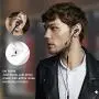 Wired Gaming Earphone with Adjustable Mic for PS4,Laptop Computer, Cellphone, DLAND E-Sport Earburds with Portable Earphone Bags, Snug Soft Design, Inline Controls for Hands-Free Calling. (Black) Wired Gaming Earphone with Adjustable Mic for PS4,Laptop Computer, Cellphone, DLAND E-Sport Earburds with Portable Earphone Bags, Snug Soft Design, Inline Controls for Hands-Free Calling. (Black)