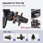 TORRAS Car Phone Mount Vent Holder, [2020 Luxury Metal] Auto-Clamping Cell Phone Holder for Car Air Vent Clip Compatible for iPhone 11 Pro Max Xs Xr X 8, Samsung Galaxy S20+Ultra Note10 Plus S9 &All