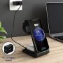 Kertxin 3 in 1 Qi-Certified Wireless Charger,Wireless Charging Station Dock for Apple Watch,AirPods Pro,Wireless Charging Stand for iPhone 11 Pro Max/X/XS/XR/8/8+,Samsung Galaxy S20 S10 S9 S8 Note 10