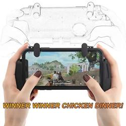 ZOEMO All Metal PUBG Mobile Trigger, Mobile Game Gamepad for PUBG/Call of Duty/Fotnite Upgraded Version for iPhone iOS/Android