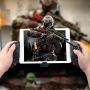 Mobile Game Controller, PowerLead PG9023S Wireless Gamepad Gaming Trigger Game Controller Compatible with 5-10" iOS/Android Phone PC Tablet - Direct Play (Renewed)