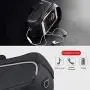 Bike Bag Bike Frame Bag Bike Phone Bag Handlebar Bag Phone Mount Pack, Front Top Tube Bag Sensitive Touch Screen Saddle Sun Visor Bag Waterproof Phone Case for Smartphones Below 6.5 (Handlebar Bag 5)