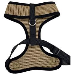 Pucci Paw Dog Harness No Pull Easy Walk for Dogs Cushioned Extra Padding Comfortable Mesh Pet Harness Breathable All Weather Light Weight Strong Puppy Small Medium Large Dog