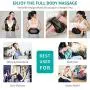 Shiatsu Neck and Back Massager with Soothing Heat, Nekteck Electric Deep Tissue 3D Kneading Massage Pillow for Shoulder, Leg, Body Muscle Pain Relief, Home, Office, and Car Use Shiatsu Neck and Back Massager with Soothing Heat, Nekteck Electric Deep Tissue 3D Kneading Massage Pillow for Shoulder, Leg, Body Muscle Pain Relief, Home, Office, and Car Use