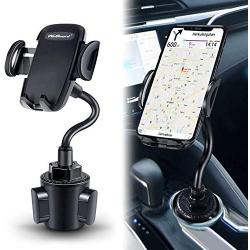 Car Cup Holder Phone Mount, ABLEGRID Universal Cup Phone Holder Cradle Car Mount with Upgraded Cup Base for iPhone 11 Pro/XR/XS Max/X/8/7 Plus/6s/Samsung S10/Note 9/S8 Plus/S7,GPS etc