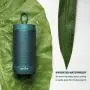 COMISO Waterproof Bluetooth Speakers Outdoor Wireless Portable Speaker with 20 Hours Playtime Superior Sound for Camping, Beach, Sports, Pool Party, Shower (Malachite Green)