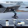 GETIHU Car Phone Mount, 360° Dashboard Phone Holder for Car, Universal Magnetic Cell Phone Car Holder GPS, Compatible with iPhone 11 XS X 8 7 6 6s Plus Samsung S10 S9 Note 10 9 BlackBerry HTC Oneplus
