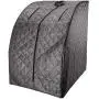 Durasage Lightweight Portable Personal Steam Sauna Spa for Weight Loss, Detox, Relaxation at Home, 60 Minute Timer, 800 Watt Steam Generator, Chair Inlcuded - Gray Durasage Lightweight Portable Personal Steam Sauna Spa for Weight Loss, Detox, Relaxation at Home, 60 Minute Timer, 800 Watt Steam Generator, Chair Inlcuded - Gray