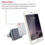 Koomus Pro Air-M Air Vent Universal Magnetic Cradle-less Smartphone Car Mount for all iPhone and Android Devices