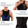 TAILONG Tank Top Slimming Vest Tight Body Shaper Tummy Underwear Men Waist Trimmer Compression Shirt TAILONG Tank Top Slimming Vest Tight Body Shaper Tummy Underwear Men Waist Trimmer Compression Shirt