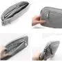 Falytemow Nubuck Leather Portable Carrying Case for Nintendo Switch and Mobile Phone Protective Soft Portable Travel Carry Case Shell Pouch for Nintendo Switch Console and Accessories