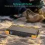 Solar Power Bank, 25000mAh RAVPower Solar Phone Charger with 3 USB Ports, External Battery Pack with Micro USB & USB C Inputs, Outdoor Portable Charger with Flashlight - Shock, Dust & Waterproof Solar Power Bank, 25000mAh RAVPower Solar Phone Charger with 3 USB Ports, External Battery Pack with Micro USB & USB C Inputs, Outdoor Portable Charger with Flashlight - Shock, Dust & Waterproof