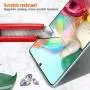 [2+2 Pack] UniqueMe Camera Lens Protector and Screen Protector for Samsung Galaxy A71 4G / 5G,Termperd Glass [Easy Installation Frame] HD Clear [Anti-Scratch] [Bubble Free]