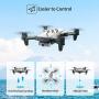 DEERC D20 Mini Drone for Kids with 720P HD FPV Camera Remote Control Toys Gifts for Boys Girls with Altitude Hold, Headless Mode, One Key Start, Tap Fly, Speed Adjustment, 3D Flips 2 Batteries