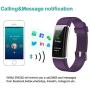 Willful Fitness Tracker IP68 Swimming Waterproof, Heart Rate Monitor Fitness Watch Sport Digital Watch with Color Screen Step Counter Sleep Tracker Call SMS SNS Notice, Smart Watch for Men Women Kids