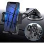 MIRACASE Car Phone Mount Universal 2-in-1 Car Phone Holder with Dashboard Air Vent Windshield Cell Phone Holder with Telescopic Arm & Dashboard Pad Fit for iPhone Samsung LG Sony Huawei and More