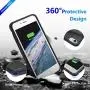 Battery Case for iPhone 6/6s, 4500mAh Portable Protective Charging Case Extended Rechargeable Battery Pack for 4.7 Inch iPhone 6/6s (Black) Battery Case for iPhone 6/6s, 4500mAh Portable Protective Charging Case Extended Rechargeable Battery Pack for 4.7 Inch iPhone 6/6s (Black)