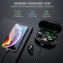 Donerton Wireless Earbuds, Bluetooth 5.0 Headphones IP8 Waterproof Earbuds, 80 Playtime, in Ear Headphones with Mic, Deep Bass Ear Pods 3D Stereo, Noise Canceling, Sports, Work Out, Easy Pairing