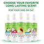TropiClean Deodorizing Sprays for Pets, Made in USA - Helps Break Down Odors to Effectively Deodorize Dogs and Cats, Paraben Free, Dye Free