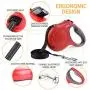 Fida Retractable Dog Leash, 16ft Heavy Duty Pet Walking Leash for X-Small/Small/Medium/Large Dog or Cat up to 110 lbs, Tangle Free. One-Hand Brake Fida Retractable Dog Leash, 16ft Heavy Duty Pet Walking Leash for X-Small/Small/Medium/Large Dog or Cat up to 110 lbs, Tangle Free. One-Hand Brake