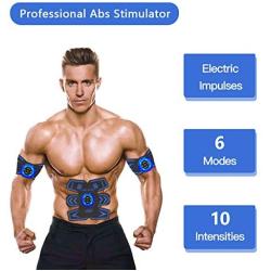 OPDG-SPORTCDIA Abs Stimulator Ab Stimulator Rechargeable Ultimate Abs Stimulator for Men Women Abdominal Work Out Ads Power Fitness Abs Muscle Training Gear ABS Workout Equipment Portable