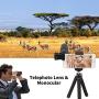 Apexel Phone Photography Kit-Flexible Phone Tripod +Remote Shutter +4 in 1 Lens Kit- 18X Telephoto Lens, Fisheye, Macro & Wide Angle Lens for iPhone 11/XS Max/XR/ XS/X 8 7 Plus Samsung OnePlus Phones