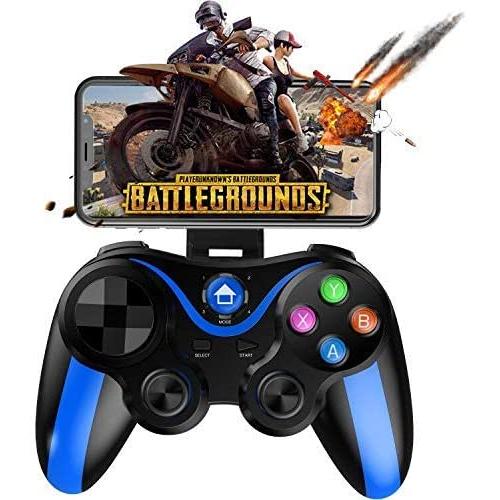 Mobile Gamepad Controller, Megadream Key Mapping Gaming Joysticks Trigger for PUBG/Rules of Survival & More Shooting Fighting Racing Game, for 4-6 inch Android iOS Phone - Direct Play (Renewed)
