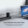 AUKEY USB C Charger 56.5W 2-Port Fast Charger with Power Delivery 3.0, USB C Wall Charger with Foldable Plug, PD Charger for MacBook Air, iPad Pro, iPhone SE, Google Pixel 4 XL, DELL, LG, HP, Sony